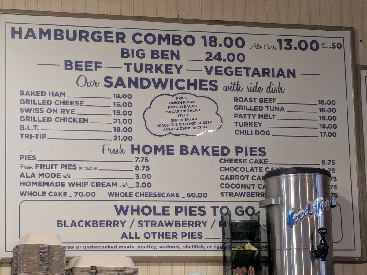 Pie 'n Burger Menu - Image 4